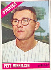 1966 Topps Baseball Cards      248     Pete Mikkelsen